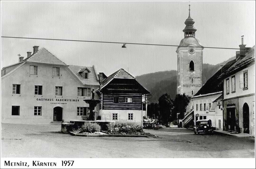 Fasthaus, Kärnten, Lampl, Loitsch, Marktbrunnen, Marktplatz, Messnerhaus, Metnitz, Pfarrkirche, Rabensteiner, Rupp, St. Leonhard