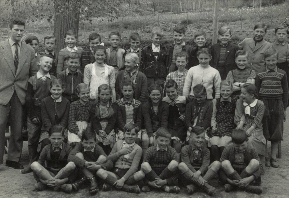 1955/56, 3.Volksschule, Metnitz, Schülerfoto
