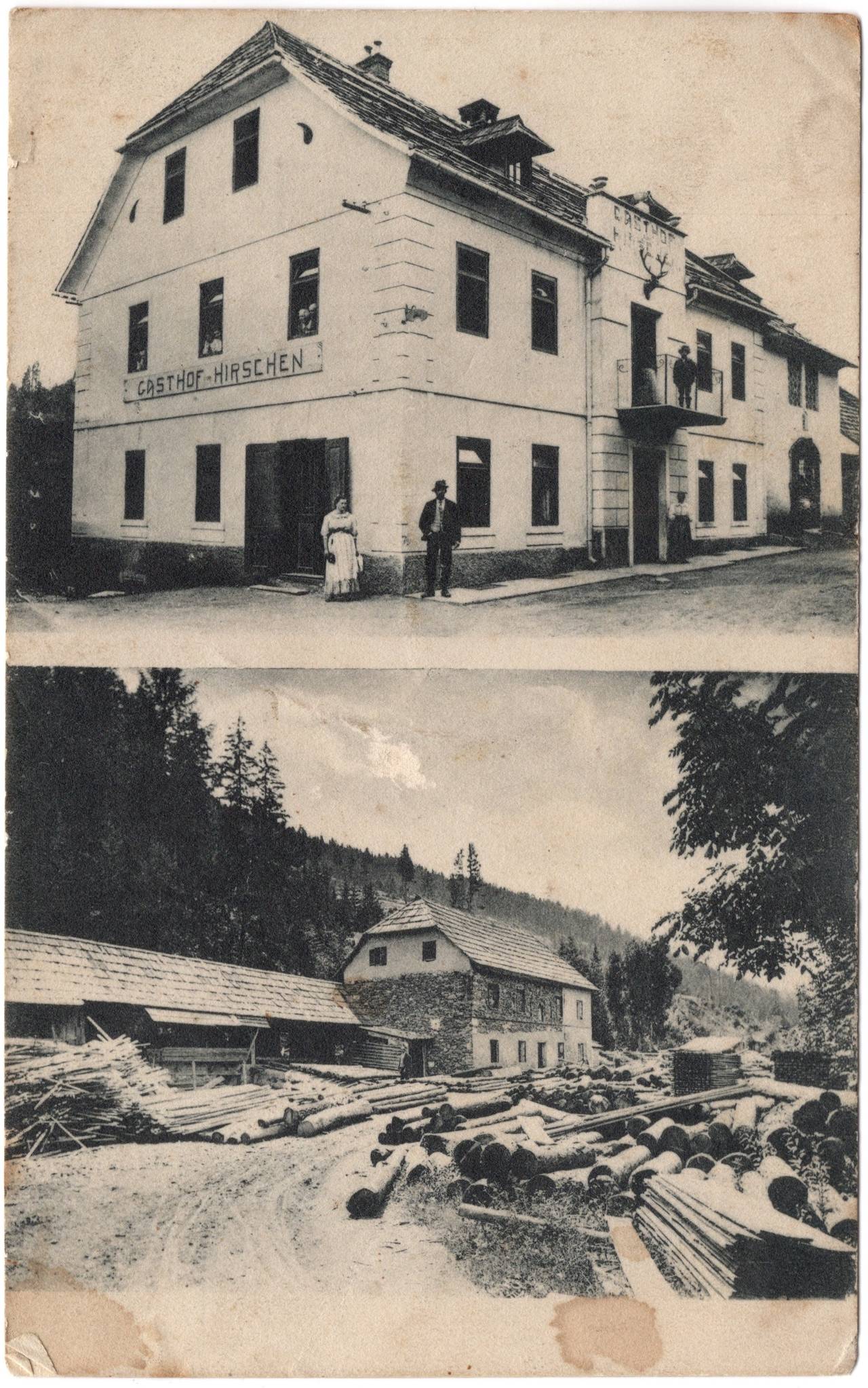 Gasthaus, Gasthof, Sägewerk