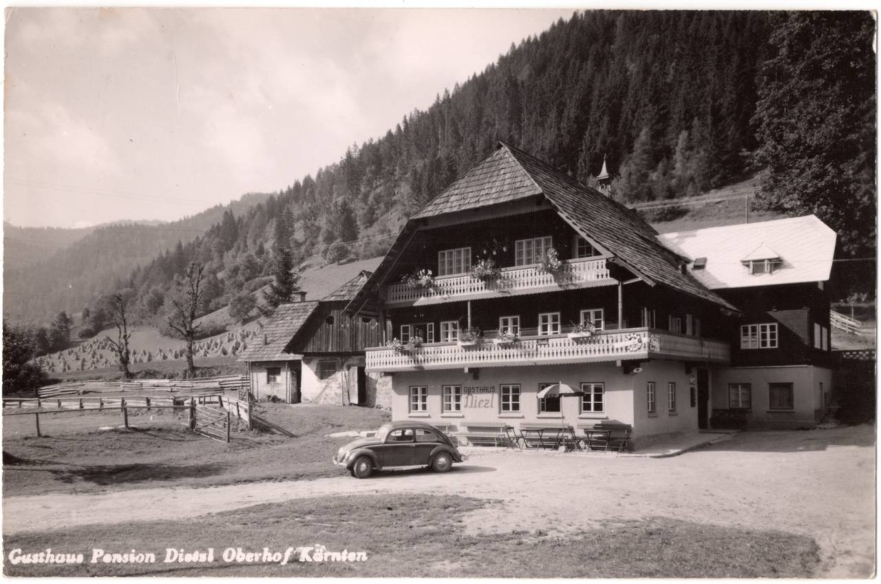 Auto, Bauernhof, Gasthaus, Gasthof, Oberhof-Sonnseite, Pension