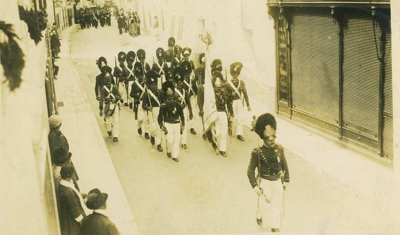 Marsch, Metnitz, Metnitzer Schützen, Priv. Schützenkorps Metnitz, Schützen, Schützengarde, Villach