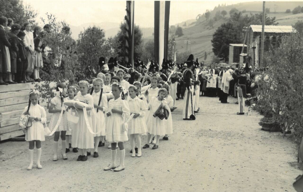 1959, Empfang, Geyersäge, Primiz