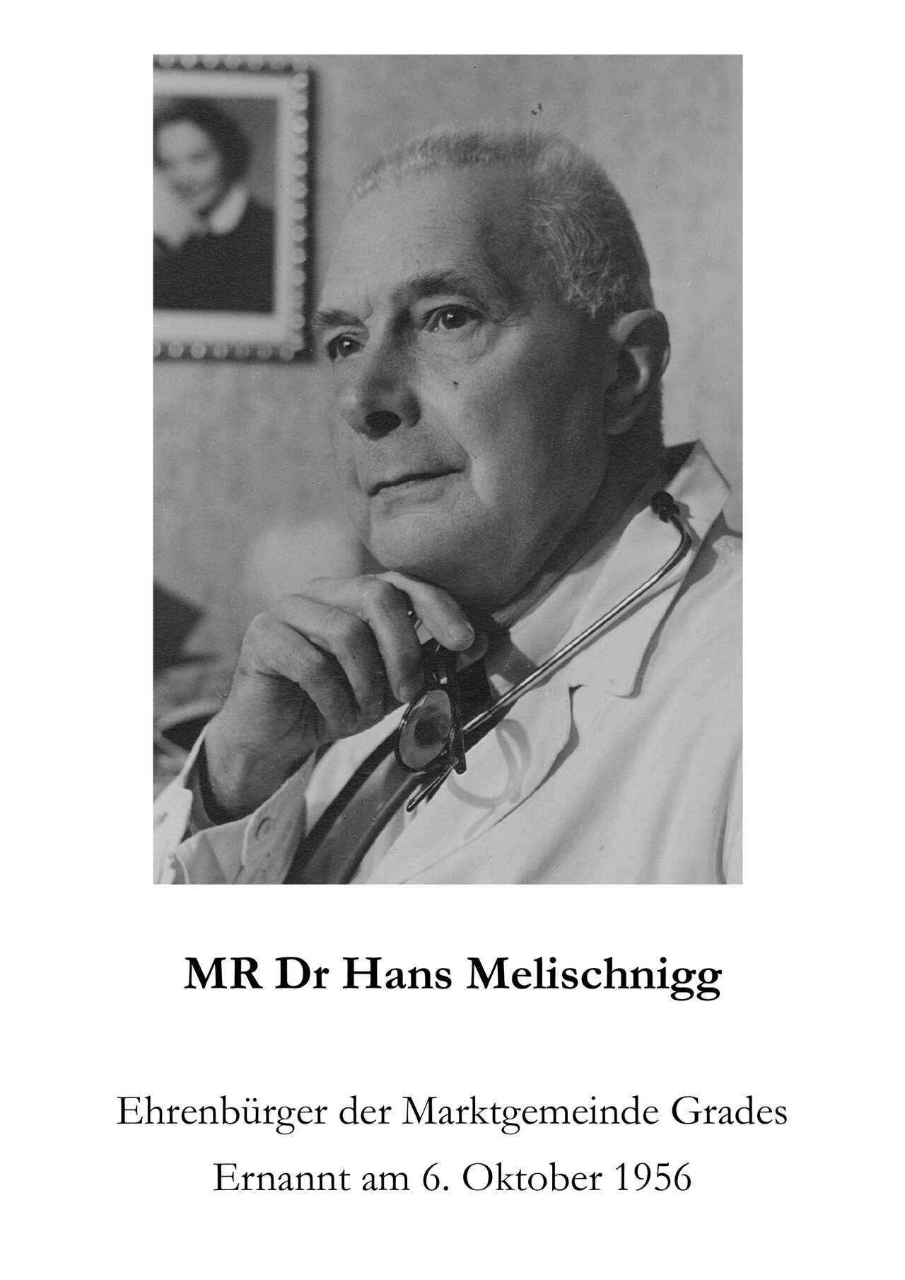 Arzt, Ehrenbürger, Grades, Melischnigg