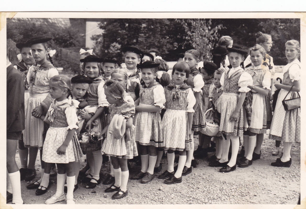 Kinderdirndl, Kindertrachtengruppe, Metnitztaler Tracht