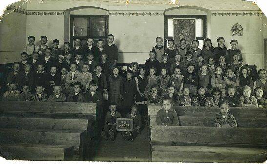 anno dazumal, in den 1920-30iger Jahren, Schülerfoto