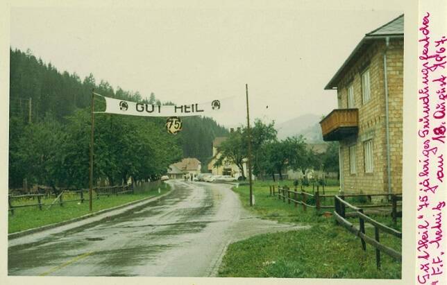 Feuerwehr, FF Metnitz, Freiwillige Feuerwehr, Jubiläum, Jubiläumsfest. 75jähriges Gründungsfest, Metnitz, Untermarkt