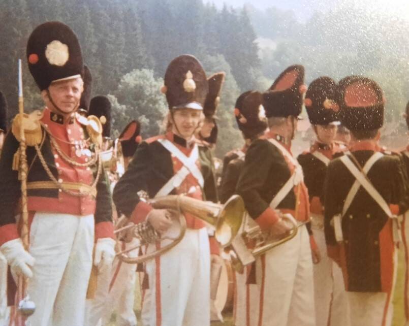 1980iger Jahre, Schützenmusikanten, Stabführer