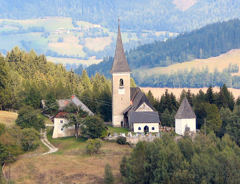 Friedhof, Kirche